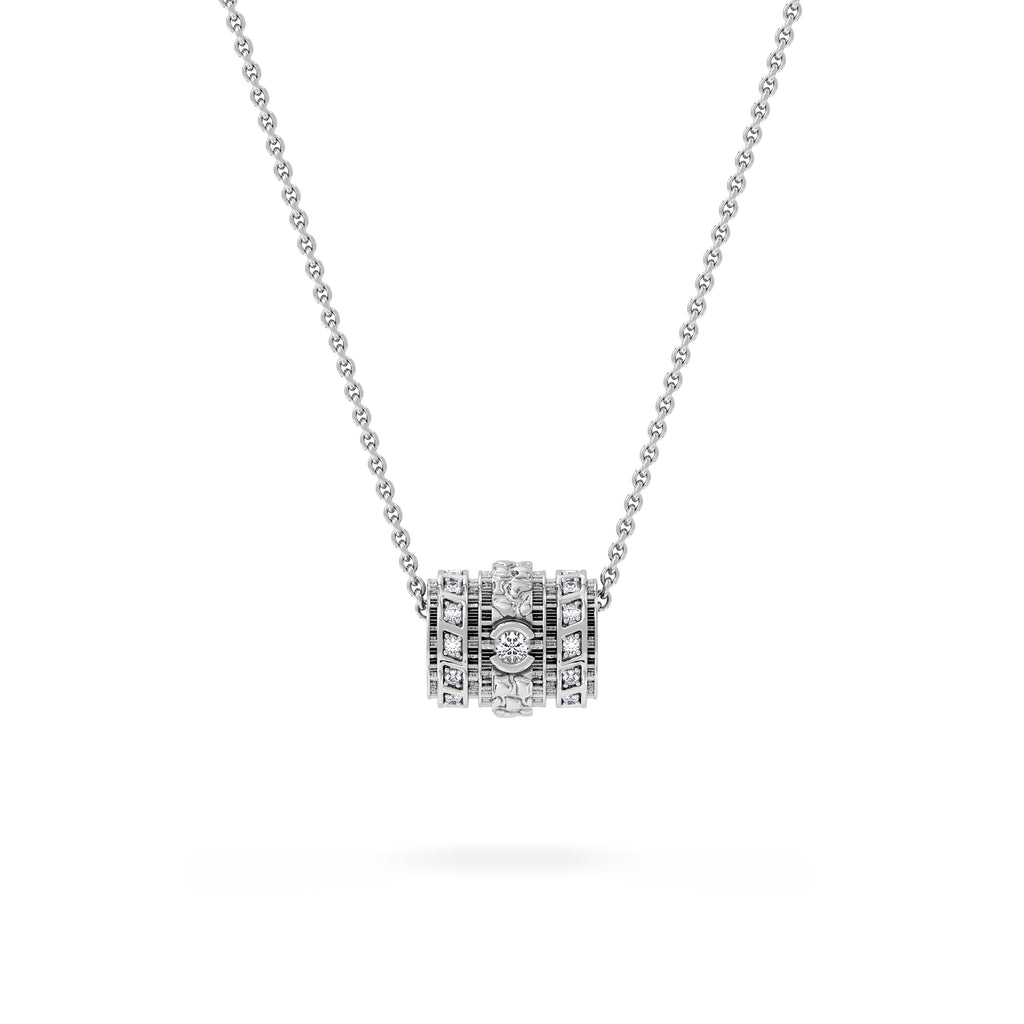 Bond 0.14ct Lab Diamond Necklace in Sterling Silver