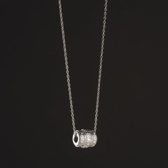 Bond 0.14ct Lab Diamond Necklace in Sterling Silver