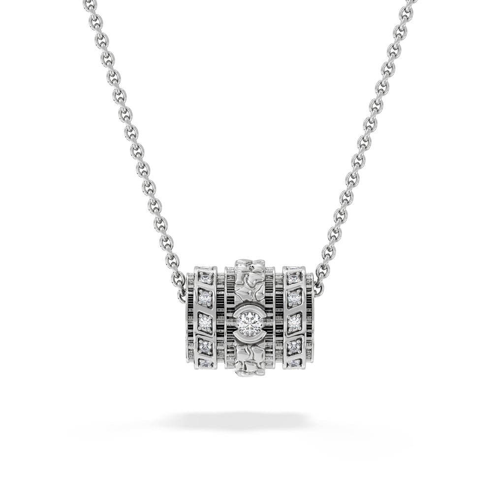 Bond 0.14ct Lab Diamond Necklace in Sterling Silver