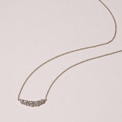 Legacy 0.50ct Round Cut Lab Diamond Necklace in 18K Yellow Gold