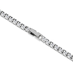 Brilliance 2.00ct Lab Diamond Chocker Tennis Necklace in Sterling Silver