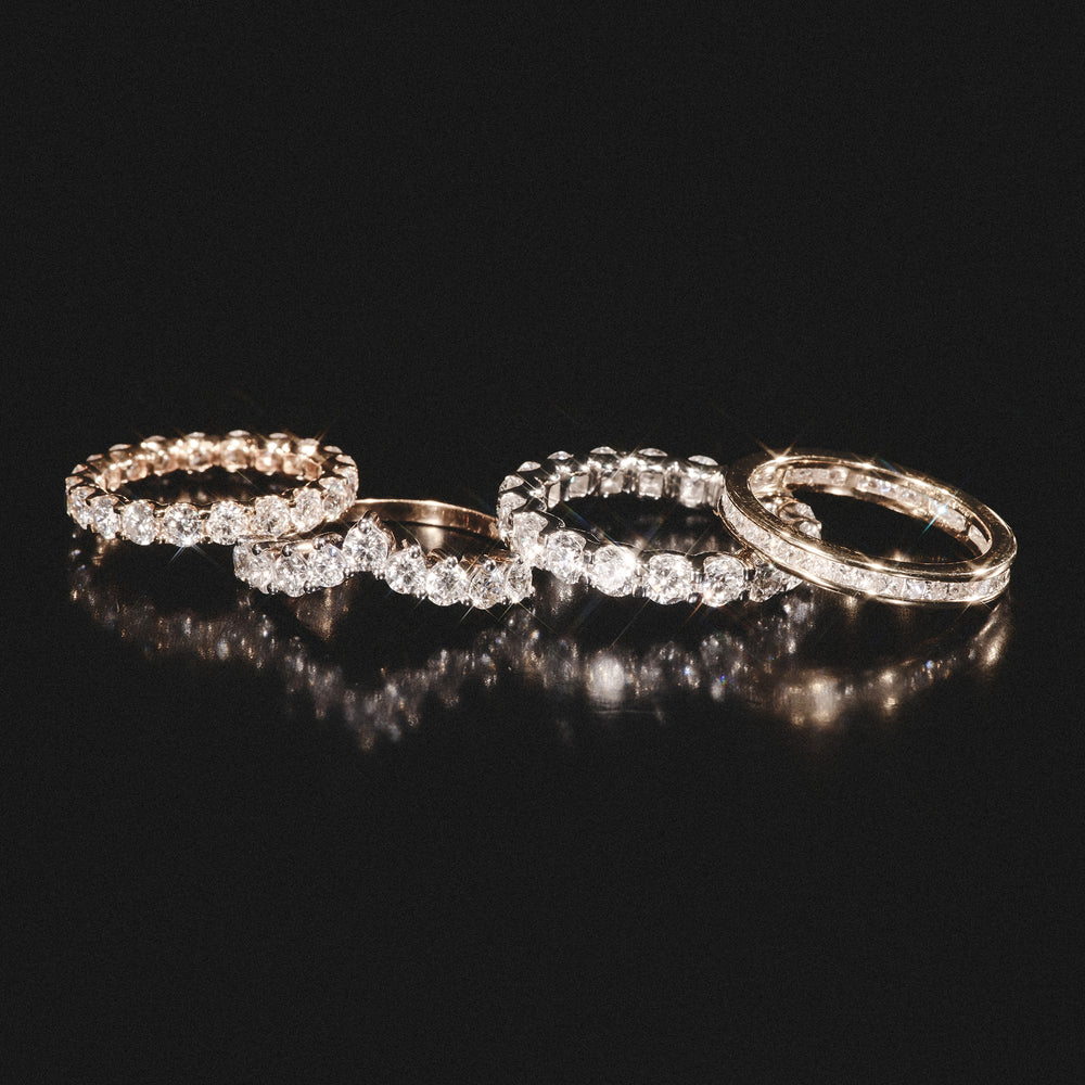 Chloe Lab Diamond 1.00ct Eternity Ring F/VS in 925 Silver