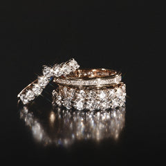 Chloe Lab Diamond 1.00ct Eternity Ring G/VS in 9K White Gold