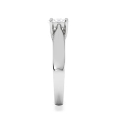 Naomi Princess Cut Lab Diamond Engagement Ring 0.50ct H/SI in 925 Silver