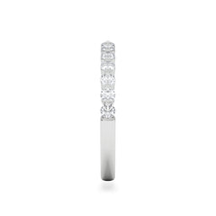 Solstice 0.35ct Lab Diamond Half Eternity Ring F/VS in 9k White Gold