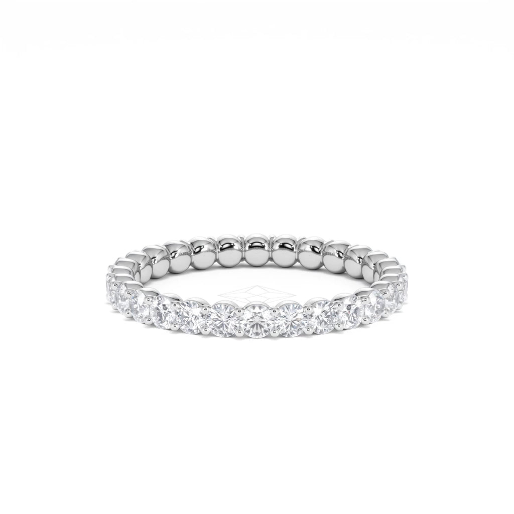 Chloe Lab Diamond 1.00ct Eternity Ring F/VS in 925 Silver