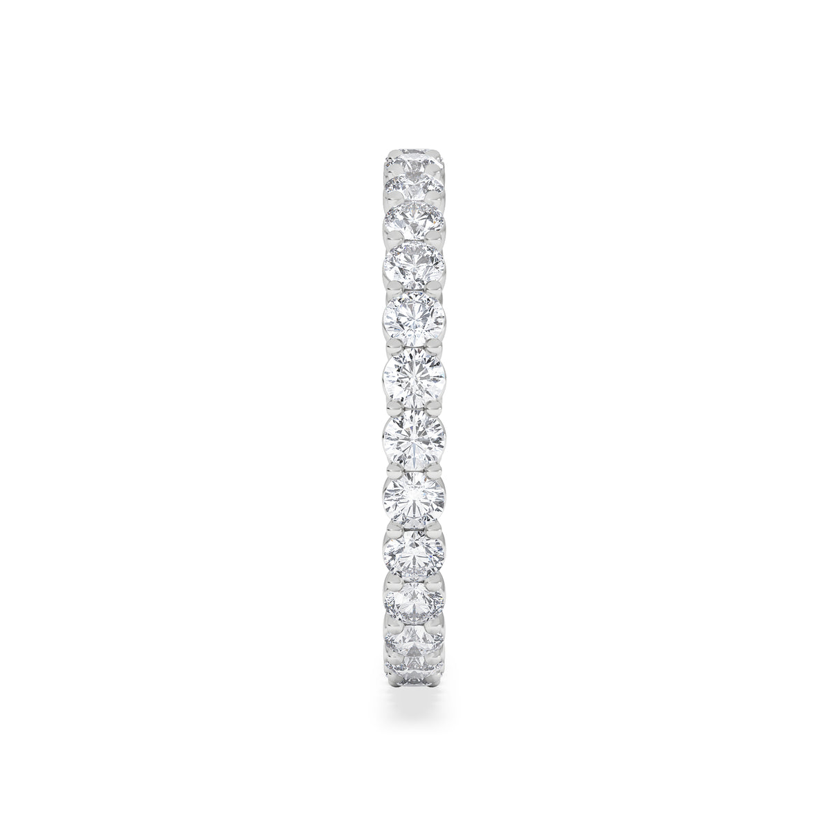 Chloe Lab Diamond 1.00ct Eternity Ring F/VS in 925 Silver