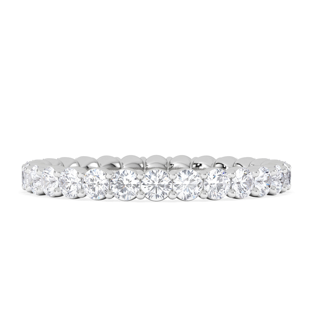 Chloe Lab Diamond 1.00ct Eternity Ring F/VS in 925 Silver
