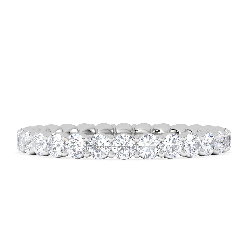 Chloe Lab Diamond 1.00ct Eternity Ring G/VS in 9K White Gold