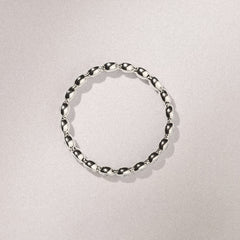 Lab Diamond Rubover Eternity Ring 0.33ct in 9K White Gold