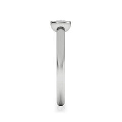 Horizon Round Cut Lab Diamond Solitaire Ring 0.25ct H/SI in 9K White Gold