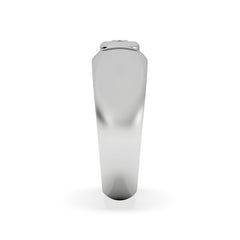 Lab Diamond Signet Ring 0.25ct in 925 Silver H/SI