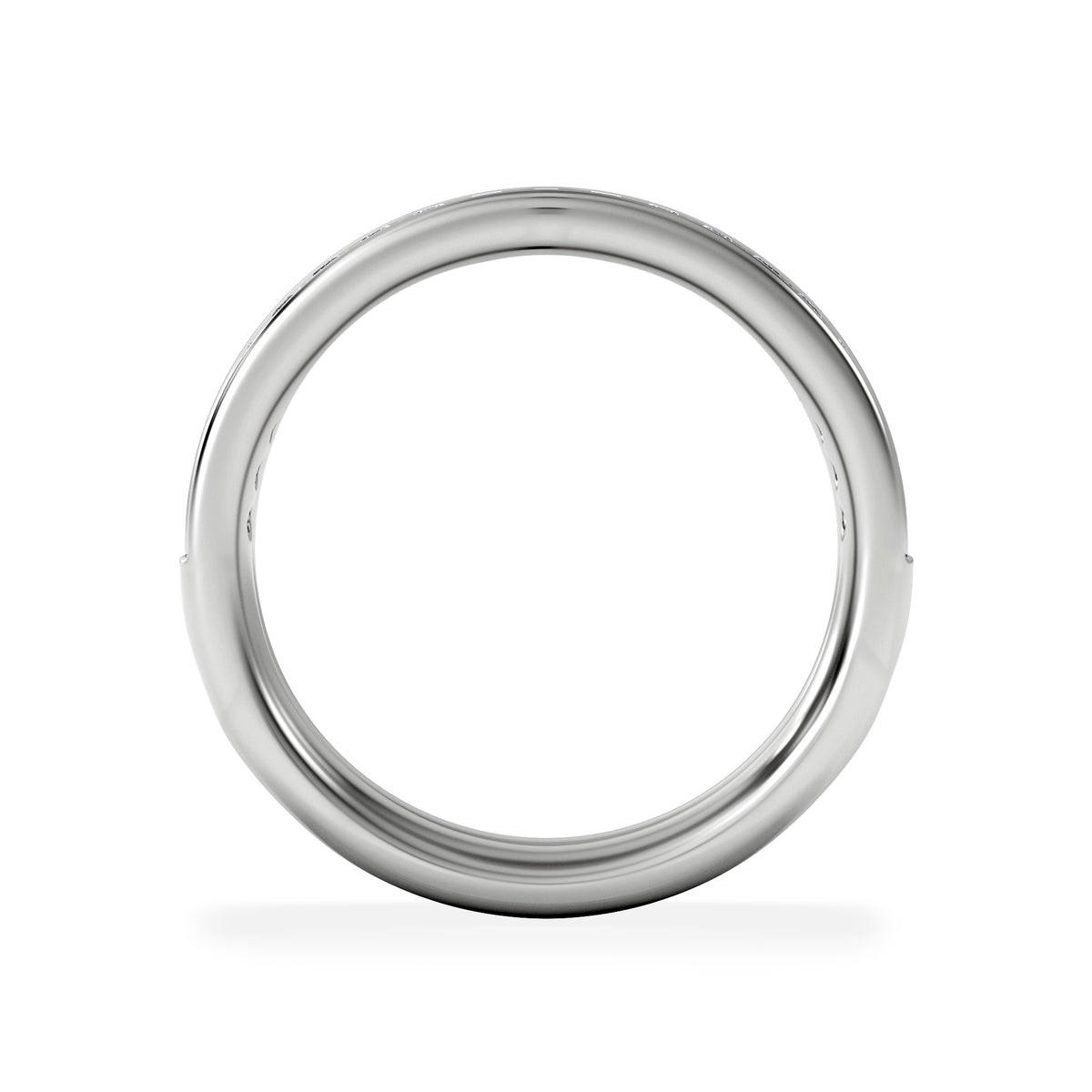 Duo Stacking Lab Diamond Ring 0.26ct in 925 Silver