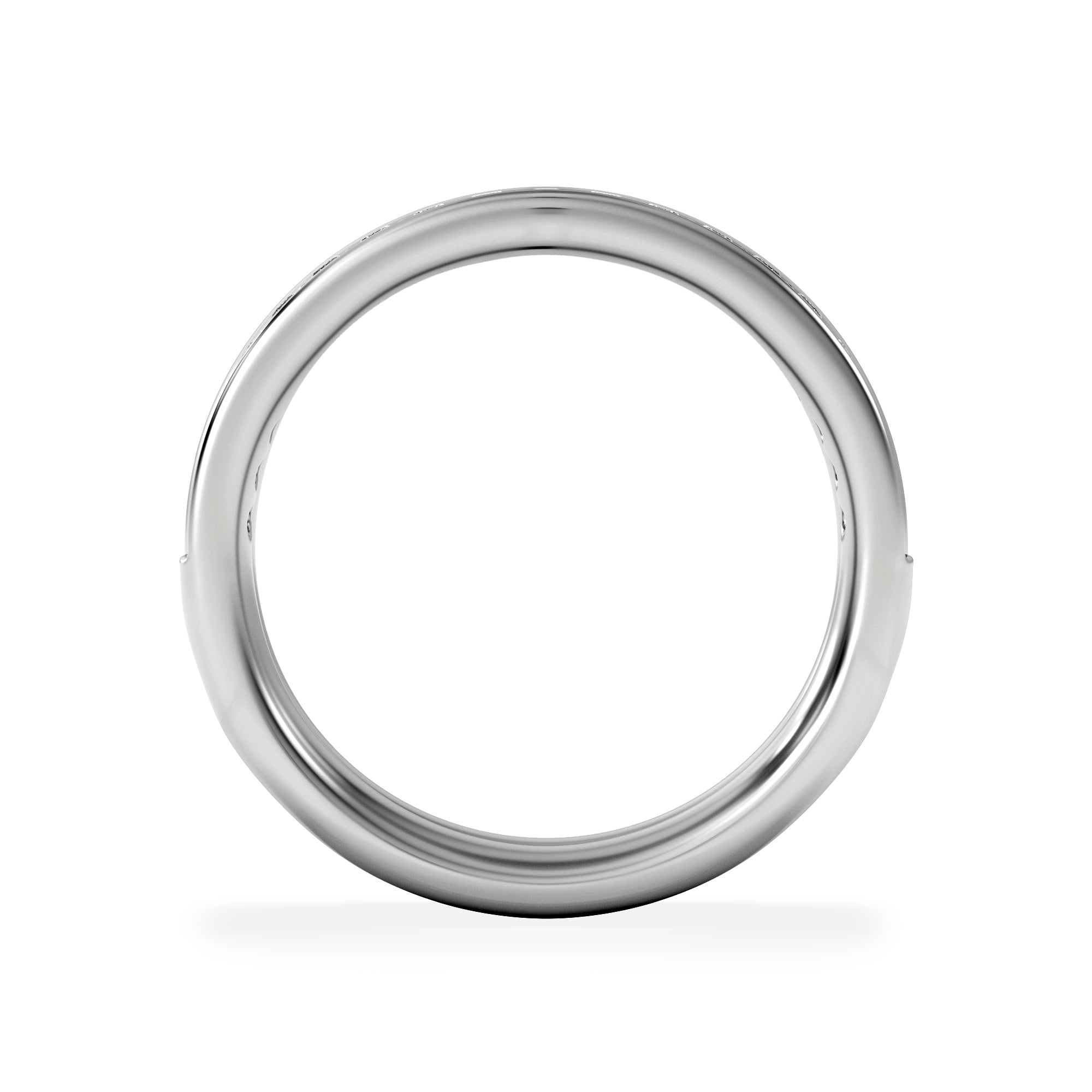 Duo Stacking Lab Diamond Ring 0.26ct in 9K White Gold