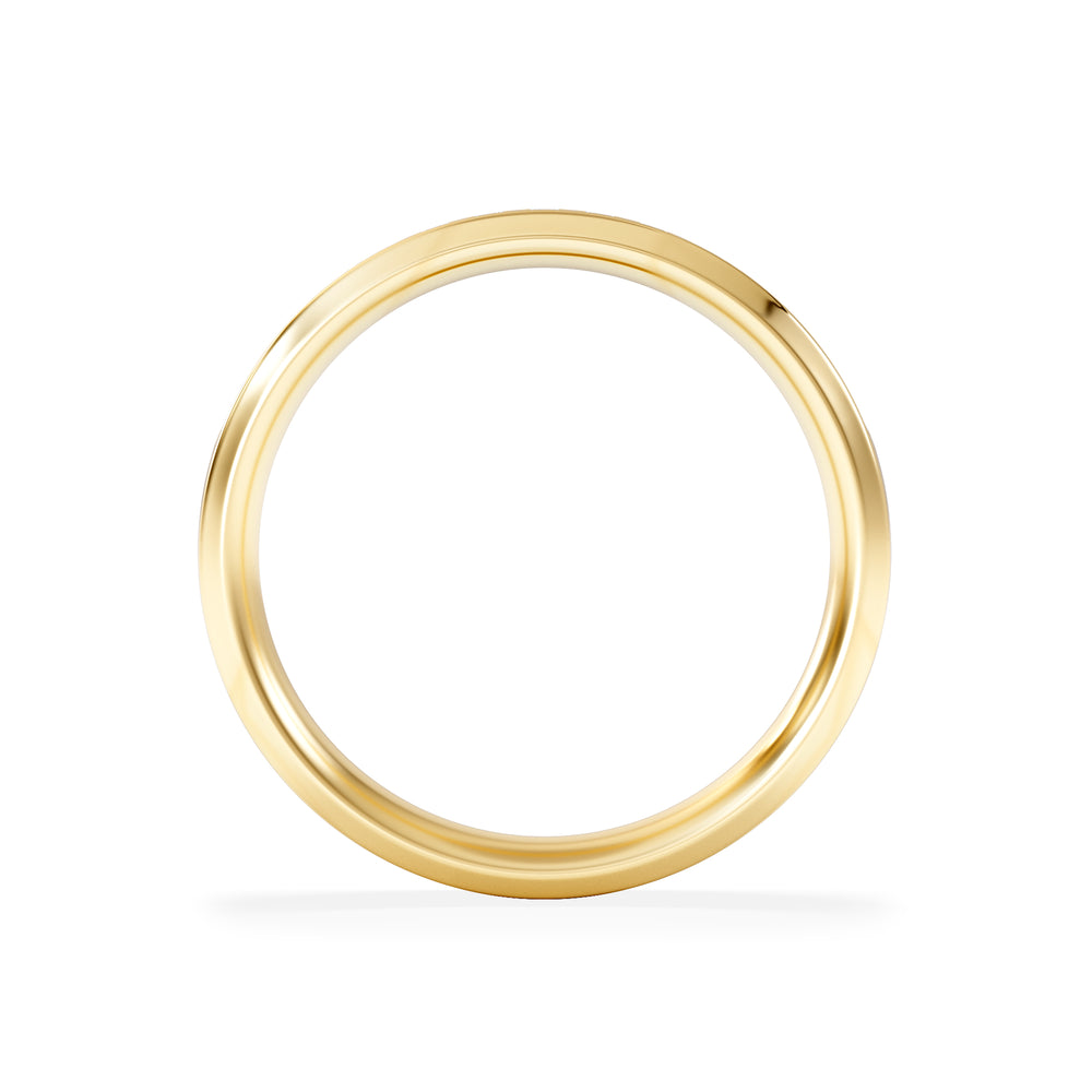 Lab Diamond Heritage Grain 0.30ct H/SI in 18K Gold Vermeil