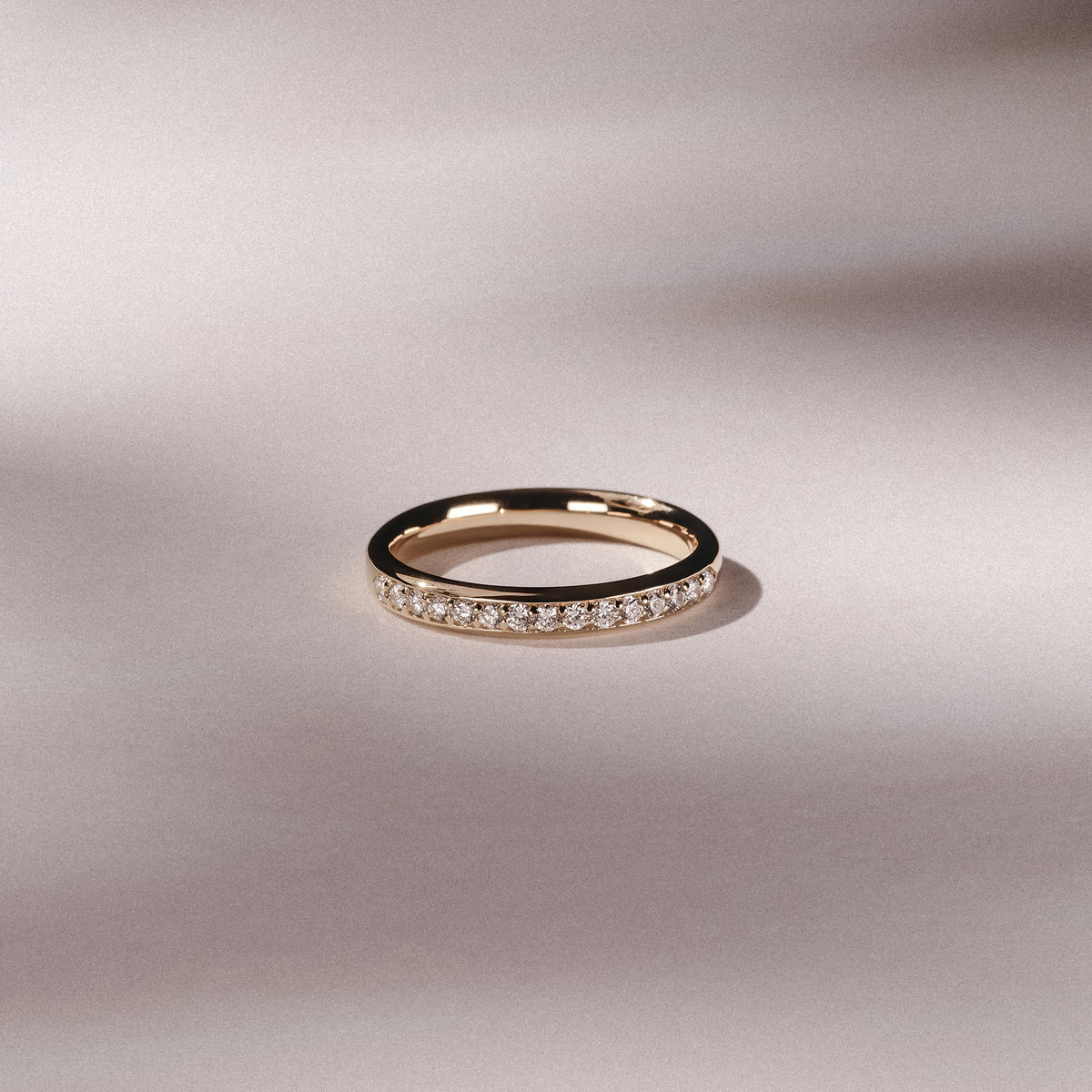 Lab Diamond Heritage Grain 0.30ct H/SI in 18K Gold Vermeil