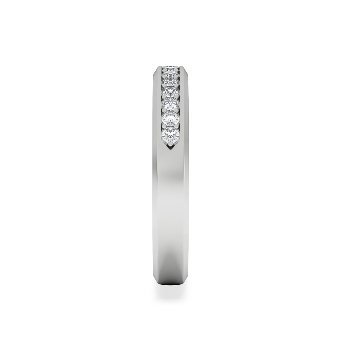 Lab Diamond Heritage Grain 0.30ct H/SI in 9K White Gold