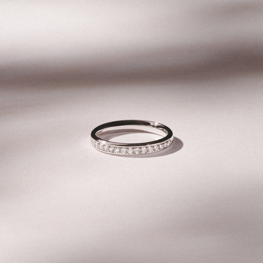 Lab Diamond Heritage Grain 0.30ct H/SI in 9K White Gold