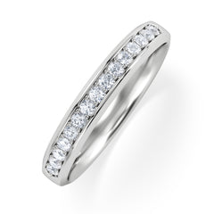 Lab Diamond Heritage Grain 0.30ct H/SI in 9K White Gold