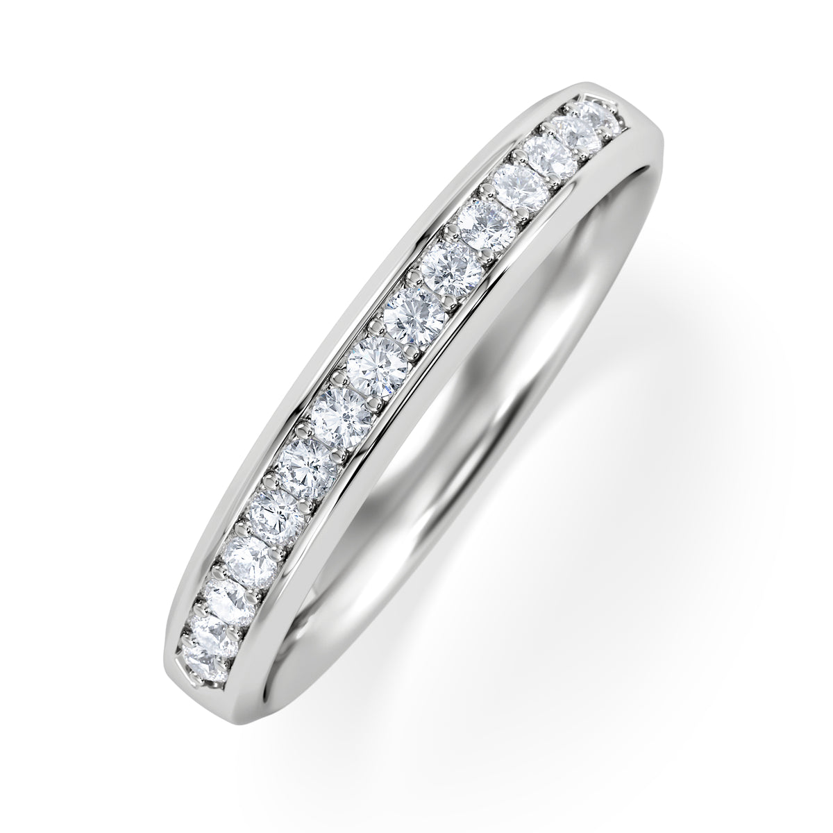 Lab Diamond Heritage Grain 0.30ct H/SI in 9K White Gold