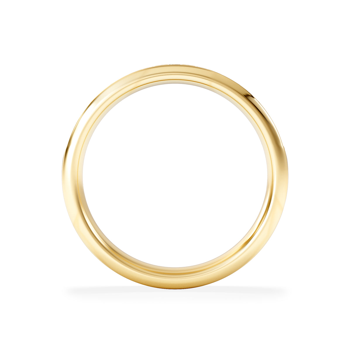 Lab Diamond Heritage Grain 0.50ct H/SI in 18K Gold Vermeil