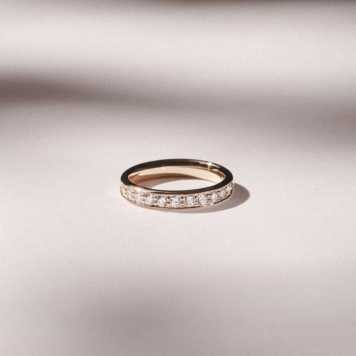 Lab Diamond Heritage Grain 0.50ct H/SI in 18K Gold Vermeil