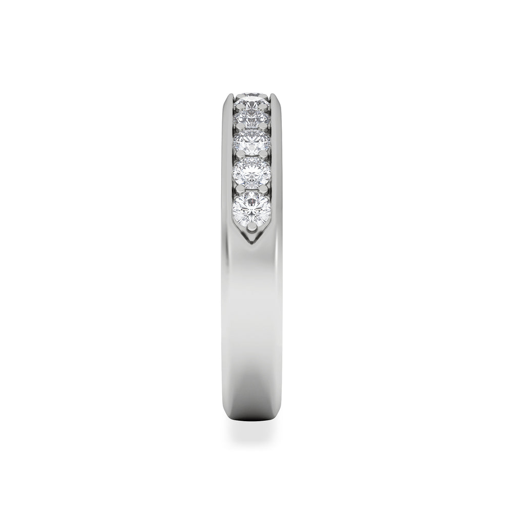 Lab Diamond Heritage Grain 0.50ct H/SI in 9K White Gold