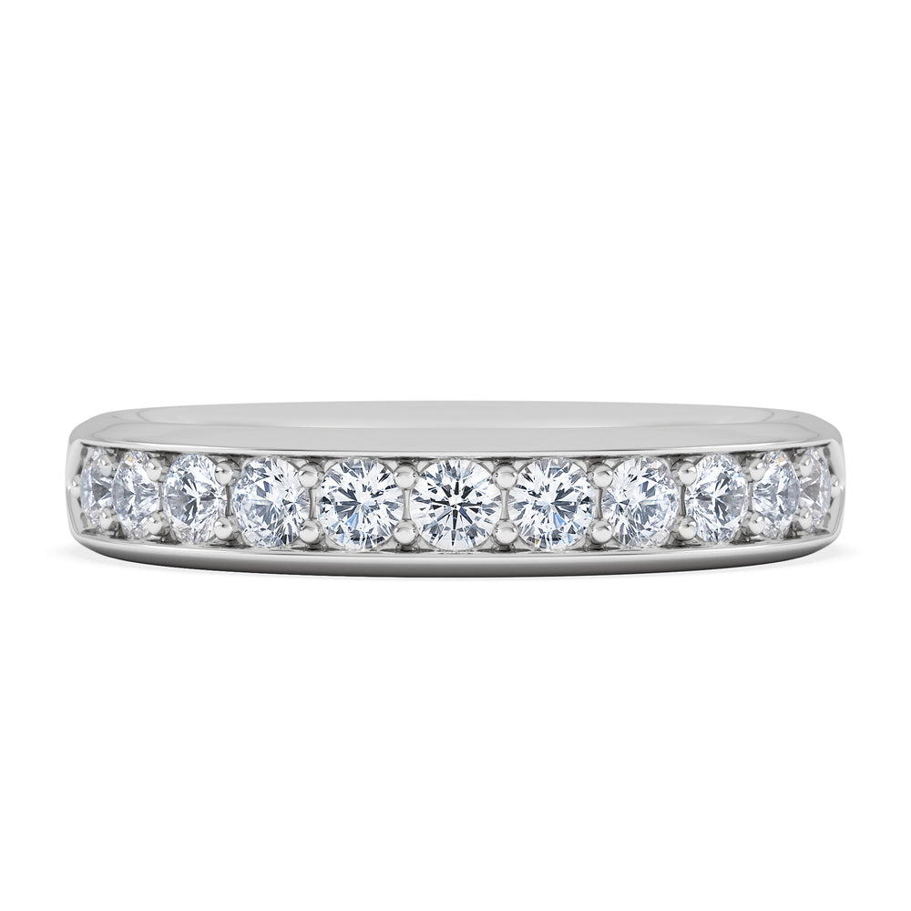 Lab Diamond Heritage Grain 0.50ct H/SI in 9K White Gold
