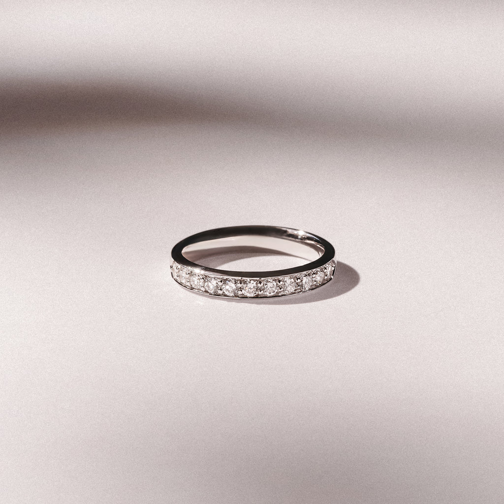Lab Diamond Heritage Grain 0.50ct H/SI in 9K White Gold