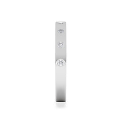 Élan 0.09ct Lab Diamond Ring in Sterling Silver