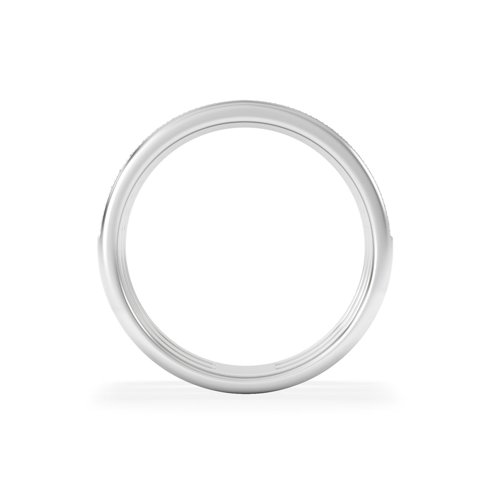 Trinity 0.20ct Lab Diamond Stacking Ring in Sterling Silver