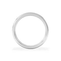 Trinity 0.20ct Lab Diamond Stacking Ring in Sterling Silver
