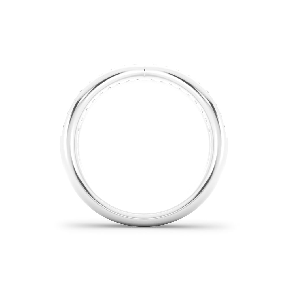 Dual 0.27ct Lab Diamond Stacking Wishbone Ring in Sterling Silver