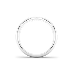 Dual 0.27ct Lab Diamond Stacking Wishbone Ring in Sterling Silver