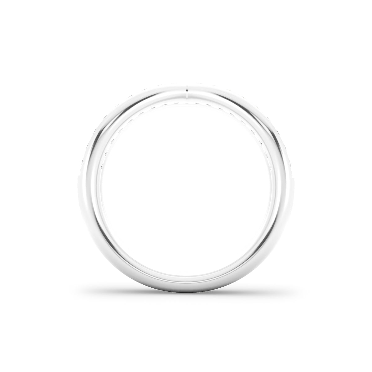 Dual 0.27ct Lab Diamond Stacking Wishbone Ring in Sterling Silver