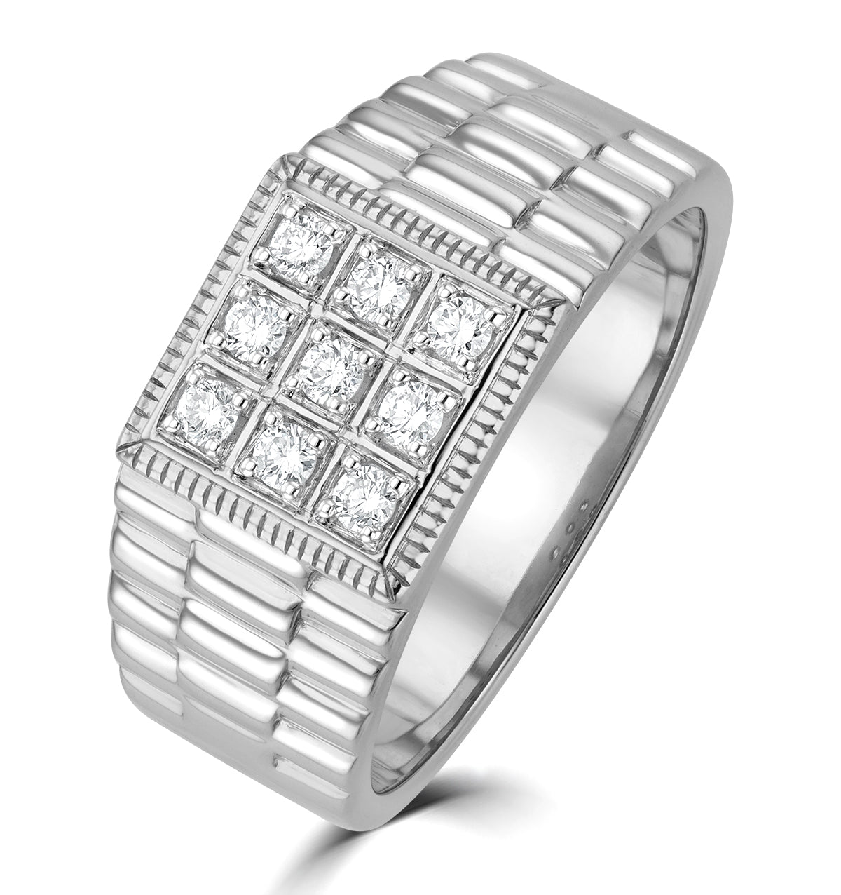 Lab Design Ring 0.25ct H Si Sterling