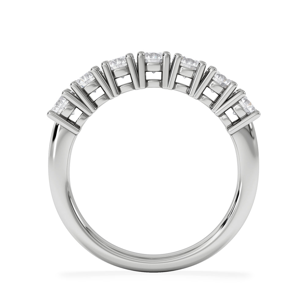 Chloe 7 Stone Lab Diamond Eternity Ring 1.00CT G/VS in 9K White Gold