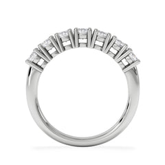 Chloe 7 Stone Lab Diamond Eternity Ring 1.00CT G/VS in 9K White Gold