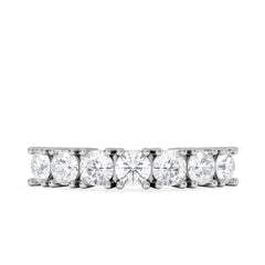 Chloe Platinum 7 Stone Diamond Eternity Ring 1.00CT G/VS
