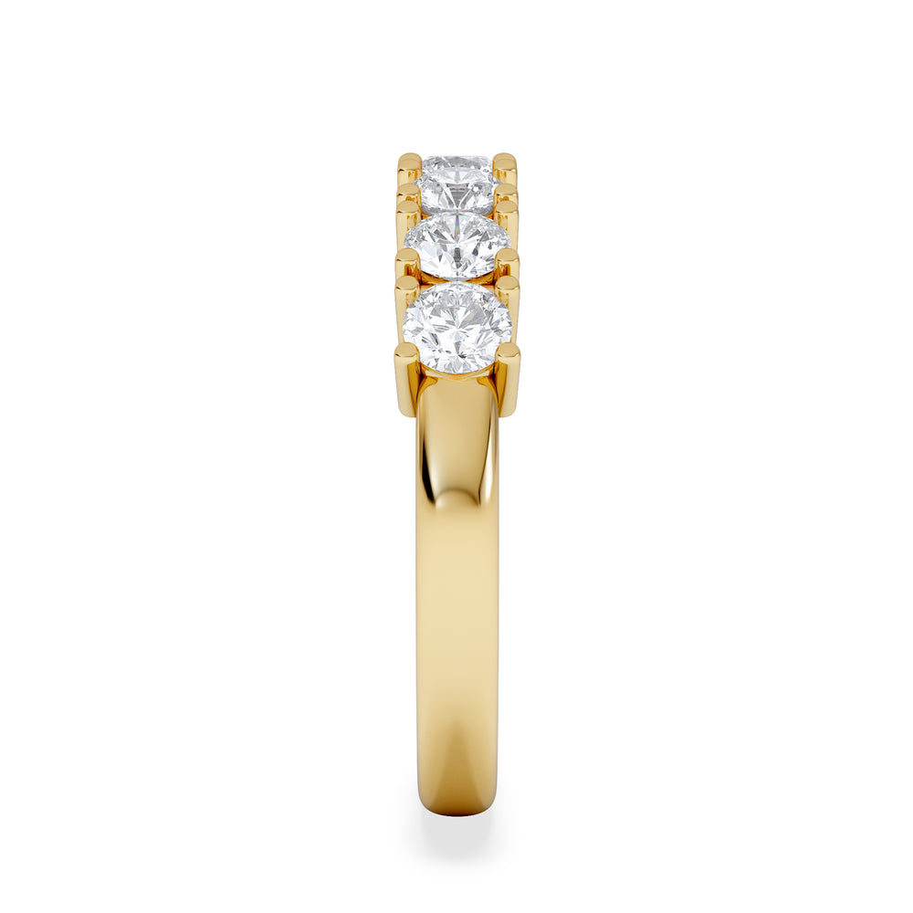 Chloe 7 Stone Lab Diamond Eternity Ring 1.00CT G/VS in 9K Gold