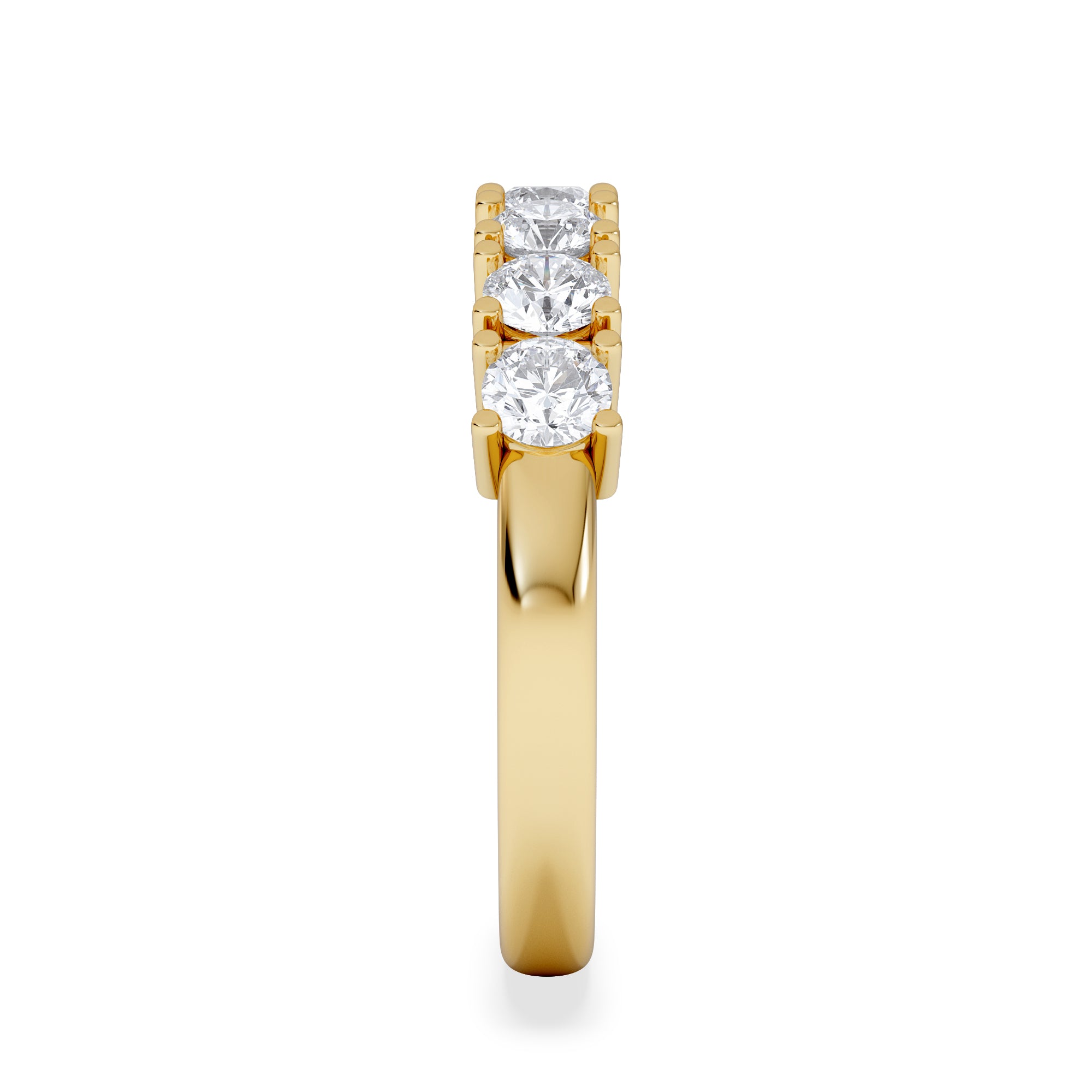 Chloe 7 Stone Lab Diamond Eternity Ring 1.00CT G/VS in 9K Gold