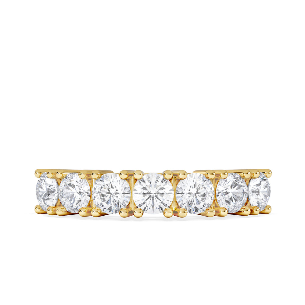 Chloe 7 Stone Lab Diamond Eternity Ring 1.00CT G/VS in 9K Gold