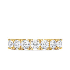 Chloe 7 Stone Lab Diamond Eternity Ring 1.00CT G/VS in 9K Gold