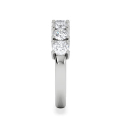 Chloe 7 Stone Lab Diamond Eternity Ring 1.50CT F/VS in 9K White Gold