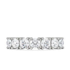 Chloe 7 Stone Lab Diamond Eternity Ring 1.50CT F/VS in 9K White Gold