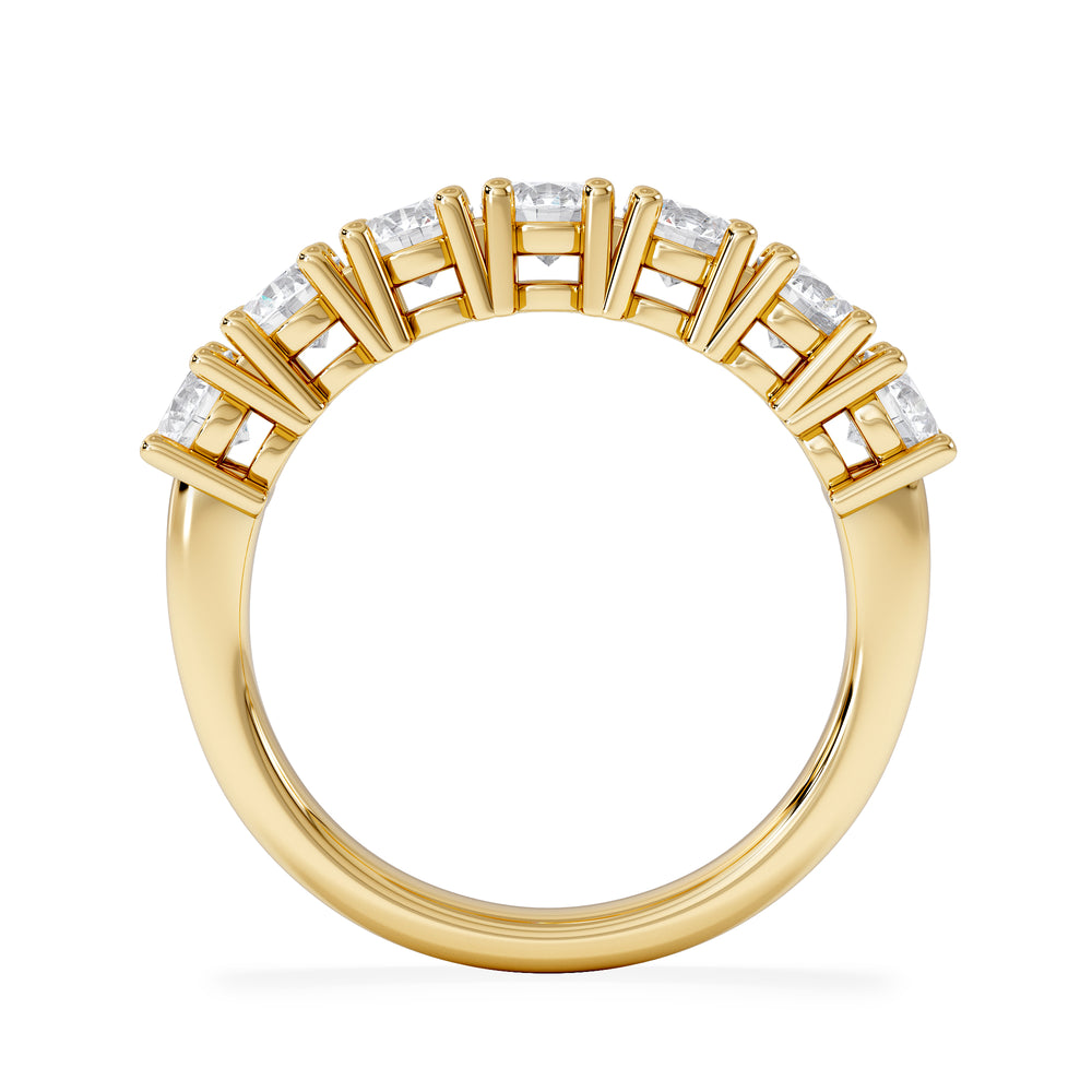 Chloe 7 Stone Lab Diamond Eternity Ring 1.50CT F/VS in 9K Gold