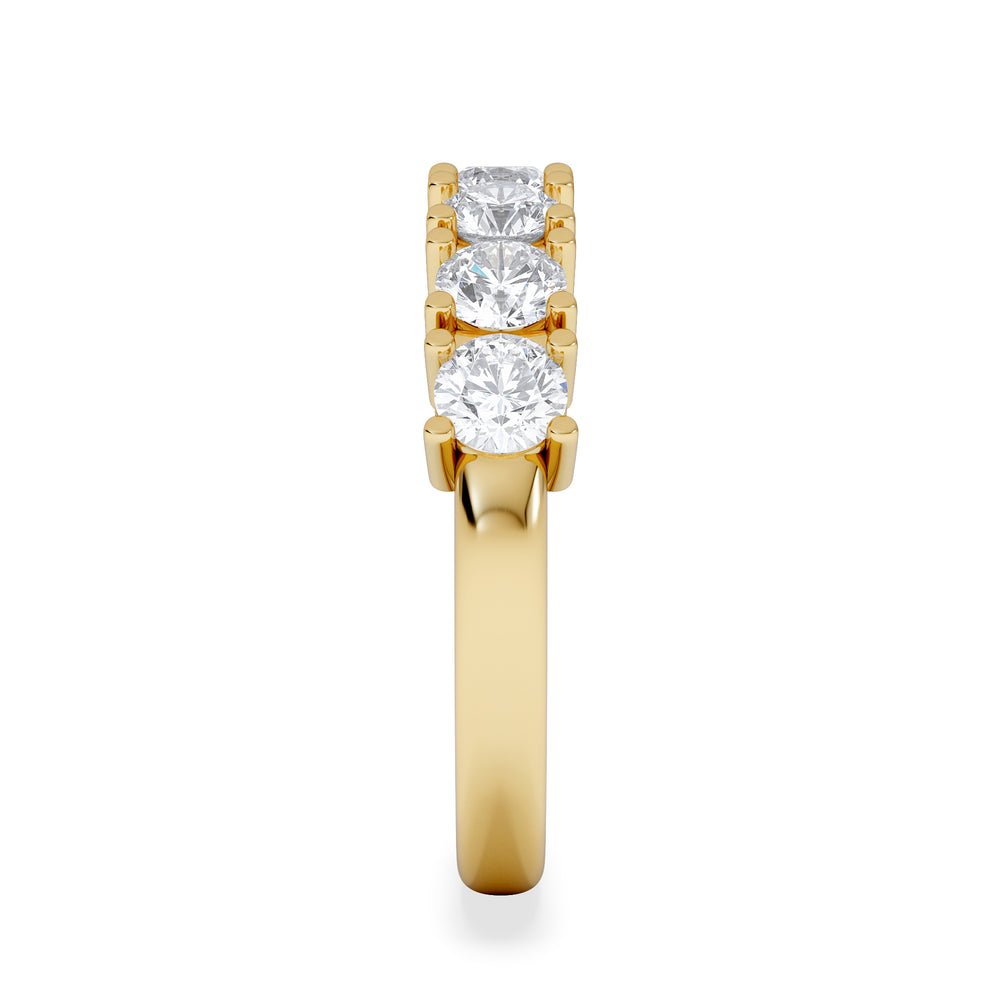 Chloe 7 Stone Lab Diamond Eternity Ring 1.50CT F/VS in 9K Gold
