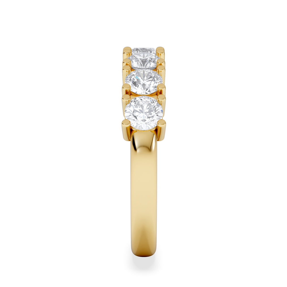 Chloe 7 Stone Lab Diamond Eternity Ring 1.50CT F/VS in 9K Gold