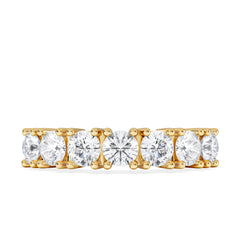 Chloe 7 Stone Lab Diamond Eternity Ring 1.50CT F/VS in 9K Gold