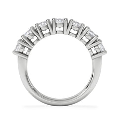 Chloe 7 Stone Lab Diamond Eternity Ring 2.00CT F/VS in 9K White Gold